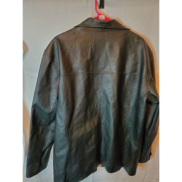 Ciro Citterio Leather Jacket Size Medium Missing Button On Sleeve - Picture 10 of 10